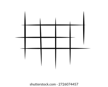 Ilustración de una cuadrícula de sombreado. líneas a cuadros. fondo de cuadrícula