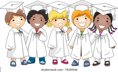 Download Kids Graduation Clipart Images Stock Photos Vectors Shutterstock