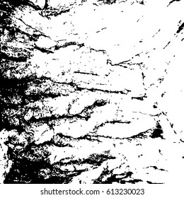 Illustration with grunge background.