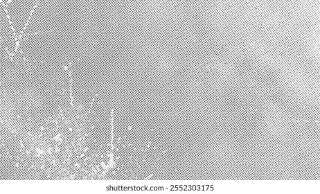 Illustration grunge Halftone Effect Abstract Vertical Patterns and Geometric Dots for Modern Monochrome Product Graphics