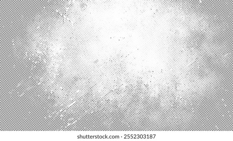 Illustration grunge Halftone Effect Abstract Vertical Patterns and Geometric Dots for Modern Monochrome Product Graphics