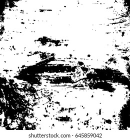 Illustration with grunge metal texture.