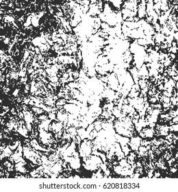 Illustration with grunge tree texture.