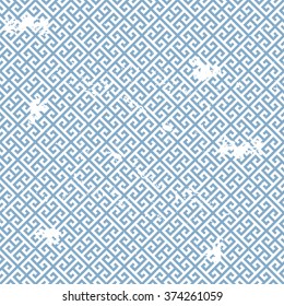 illustration of a grungy greek background pattern, eps10 vector