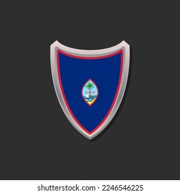 Illustration der Guam-Vorlage
