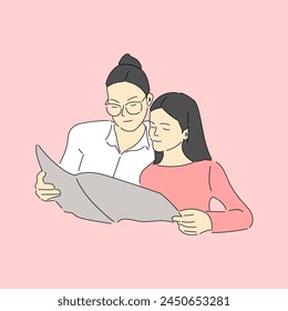 Illustration Guidance and Care in Education