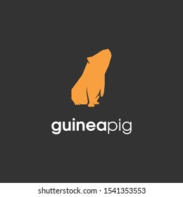 ILLUSTRATION OF GUINEA PIG FOR LOGO DESIGN INSPIRATIONS