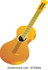 illustration of guitar