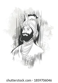 Illustration Guru Gobind Singh Jayanti Sikh Stock Vector (Royalty Free ...