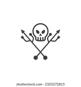 illustration of hacker, hacker icon, vector art.