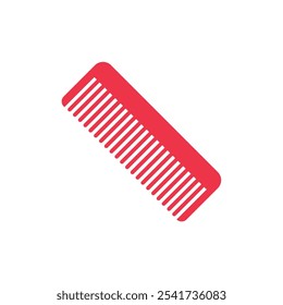 Illustration hair comb unique design with blank background