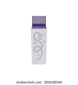 illustration of a hair shaving machine. a tool for shaving or cutting hair. equipment for barbers. babershop. flat cartoon style. vector design
