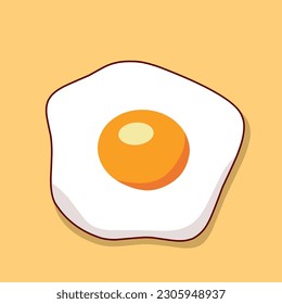 ilustración de tortilla semicubierta sobre fondo naranja claro