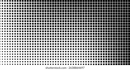 Illustration halftone gradient texture. Vanishing polka dot background. Repeating dots gradation abstract