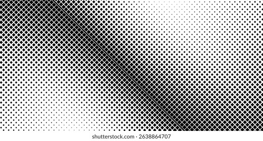 Illustration halftone gradient texture. Vanishing polka dot background. Repeating dots gradation abstract modern design background
