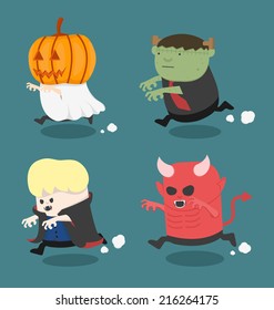 illustration of Halloween