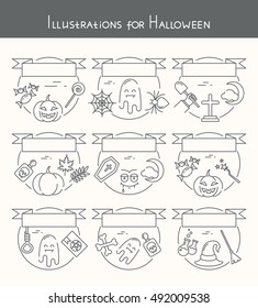 Illustration for Halloween