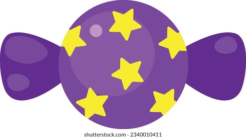 illustration halloween candy icon vector