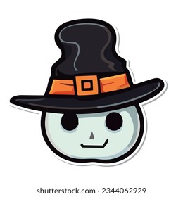Illustration of a Halloween Pumpkin
