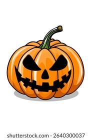 illustration of a Halloween pumpkin