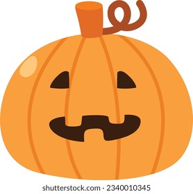 símbolo de la calabaza de halloween