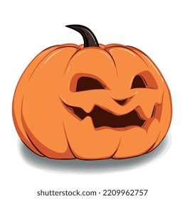 Ilustración del vector de calabaza de halloween