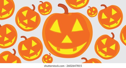 An illustration of Halloween's pumpkin eps 10.