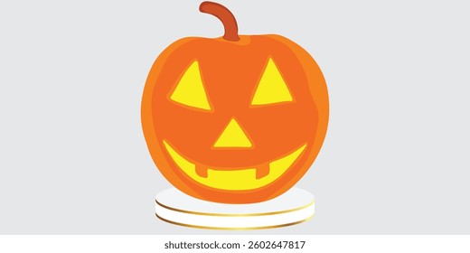 An illustration of Halloween's pumpkin eps 10.
