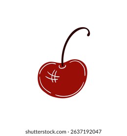 Illustration in hand draw style. Icon, sign, sticker, pin, logo