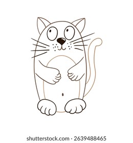 Illustration in hand draw style. Icon, sign, sticker, pin, logo
