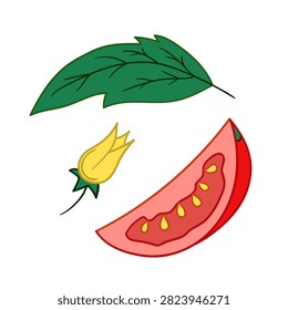 Illustration in hand draw style. Icon, sign, sticker, pin, logo