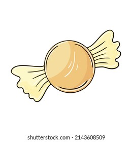 Illustration in hand draw style. Sweet dessert, graphic element for design