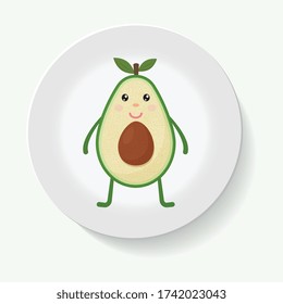 illustration hand drawn ornament on a saucer and background
