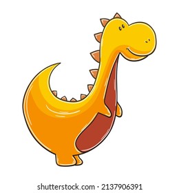Illustration in hand drawn style. Children's drawings for your design