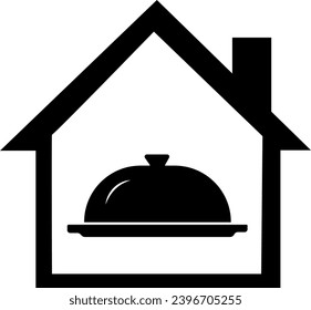 illustration of a hand and a tray on a transparent background	