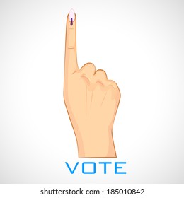 Indian voter svg