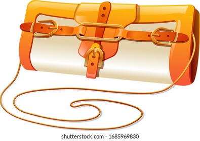 Illustration of handbag, with white background vector