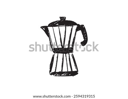 Illustration of an Handdrawn Coffee