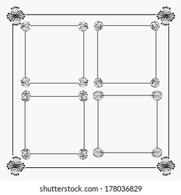 Illustration of Hand-Drawn Doodles and Design Elements.