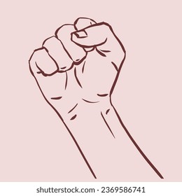 Illustration handful pose vector