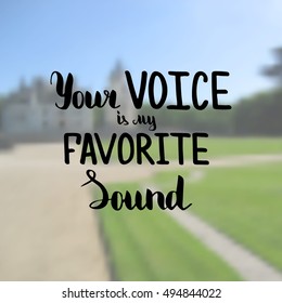 Illustration with hand-lettering inspiration and motivation quote. Drawing for prints with phrase.