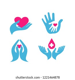 illustration of hands symbol