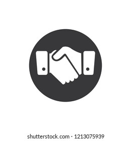 illustration of handshake icon