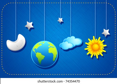 Earth Sun Moon Stars Images Stock Photos Vectors Shutterstock