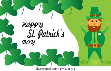 illustration of happiness day st. patrick's