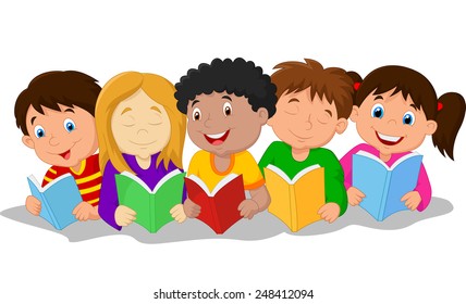 900 Multicultural children reading Images, Stock Photos & Vectors ...