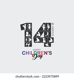 illustration of Happy Children's day concept