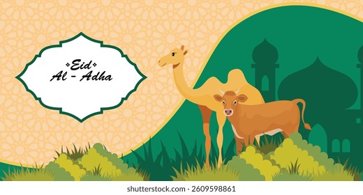 illustration of Happy Eid al Adha Celebration