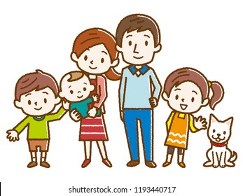 Family Cartoon Images Stock Photos Vectors Shutterstock