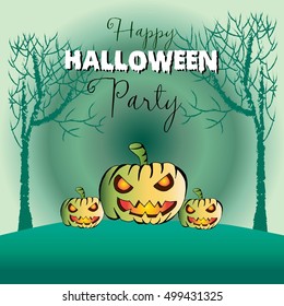 Illustration of Happy Halloween
